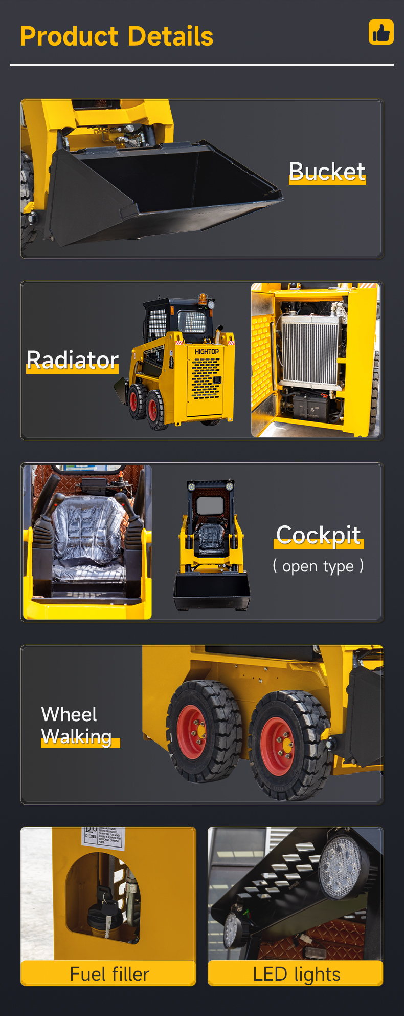 HTHY25 Skid Steer Loader