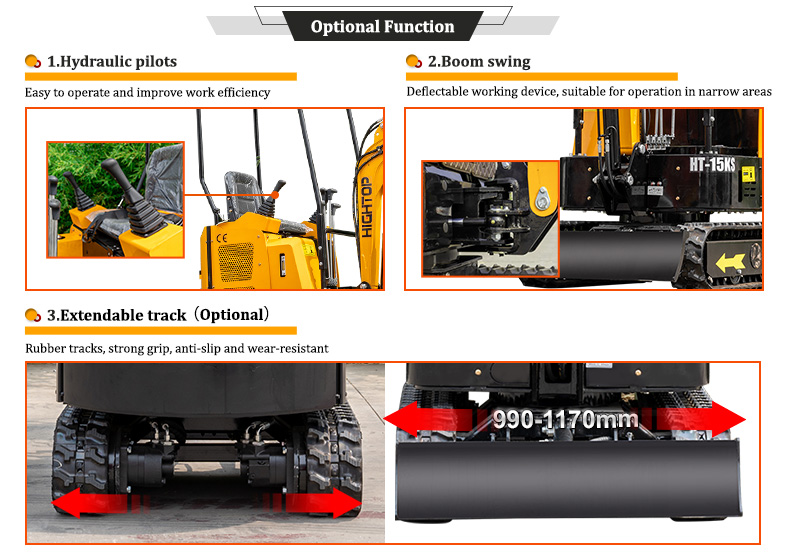 HT-15KS mini excavator