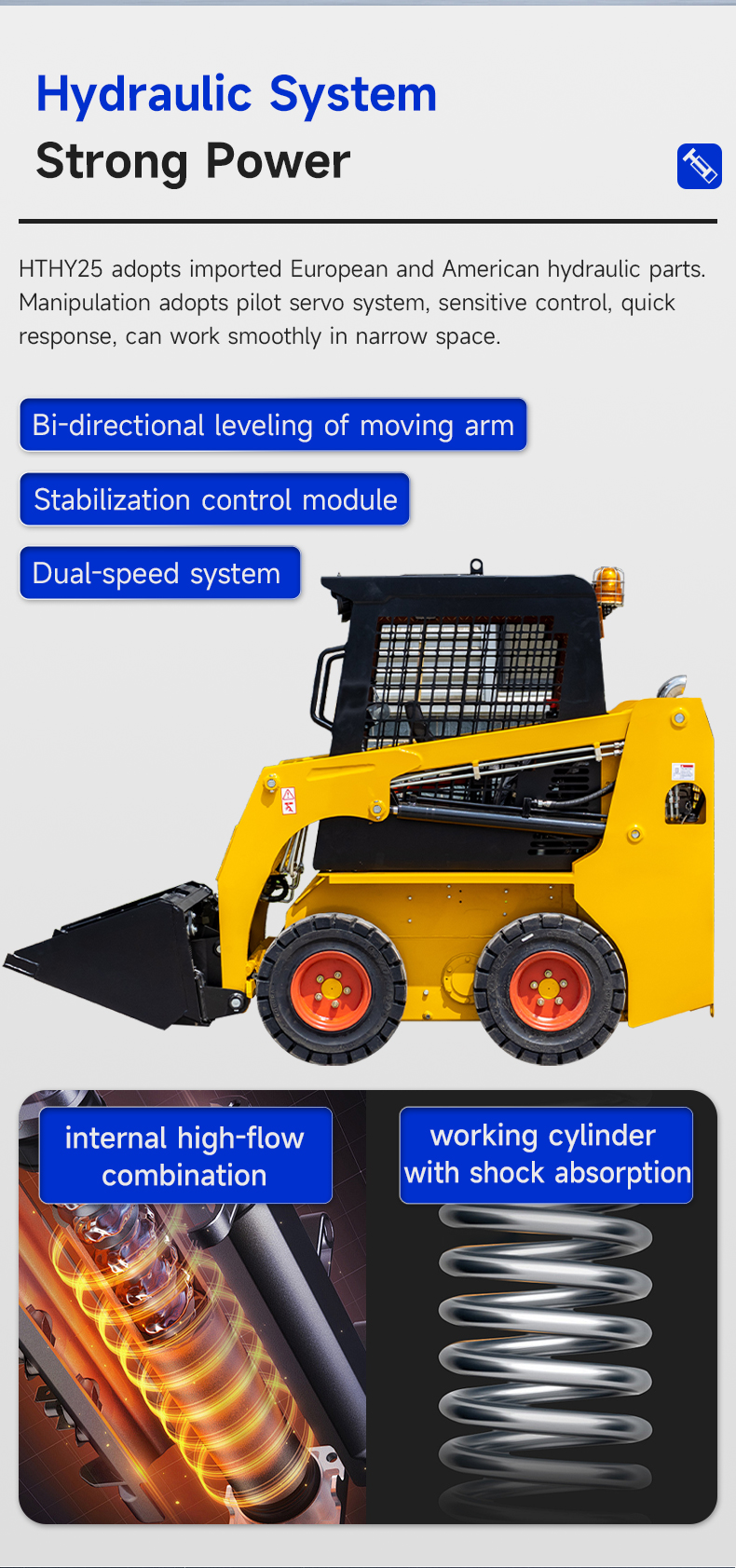 HTHY25 Skid Steer Loader