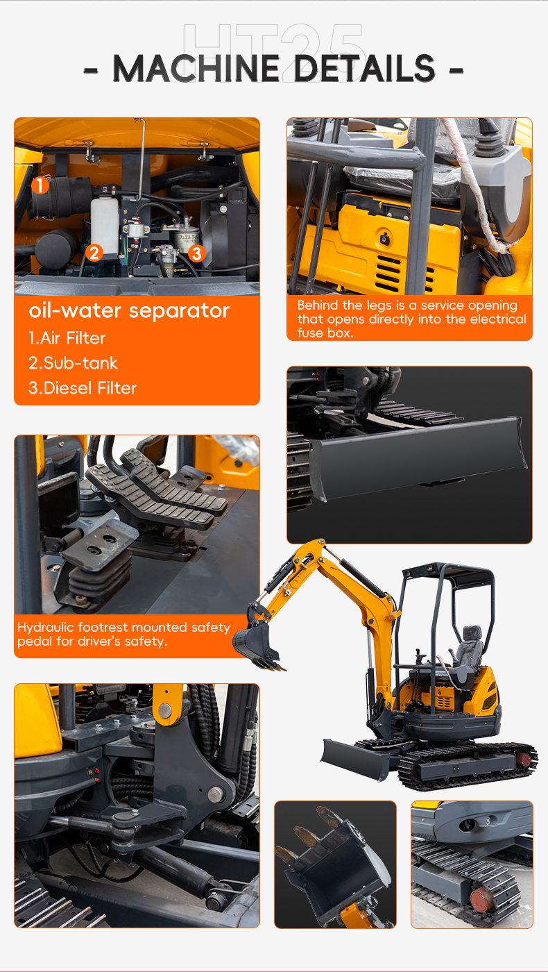 2.5T Mini Excavator 2.5T Mini Excavator