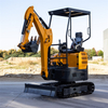 Zero Tail Swing Reliable Crawler Mini Excavator