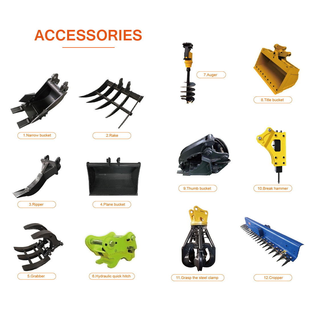 Excavator Accessories (1)