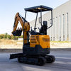 Zero Tail Swing Reliable Crawler Mini Excavator