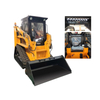 Rough Terrain Productive Gasoline Skid Steer Loader