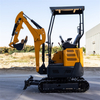 Zero Tail Swing Reliable Crawler Mini Excavator