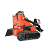 Landscaping Safe Wheeled Skid Steer Loader