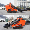 Load Weight Hydraulic Crawler Mini Skid Steer Loader Machine Import Mini Skidsteer