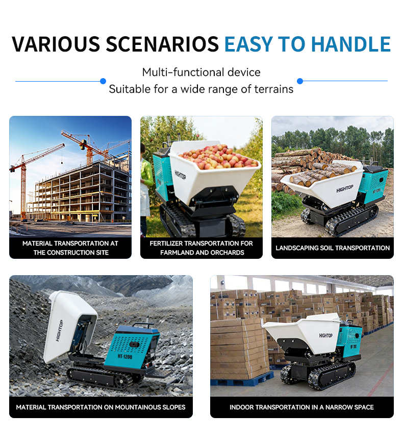  Rotation Dump Truck HT1200 