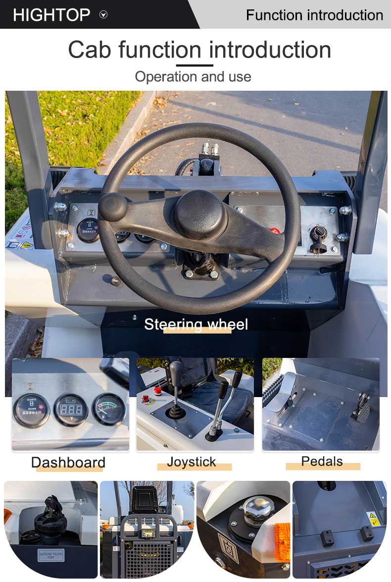 HT-L28 Telescopic Boom Mini Loader 