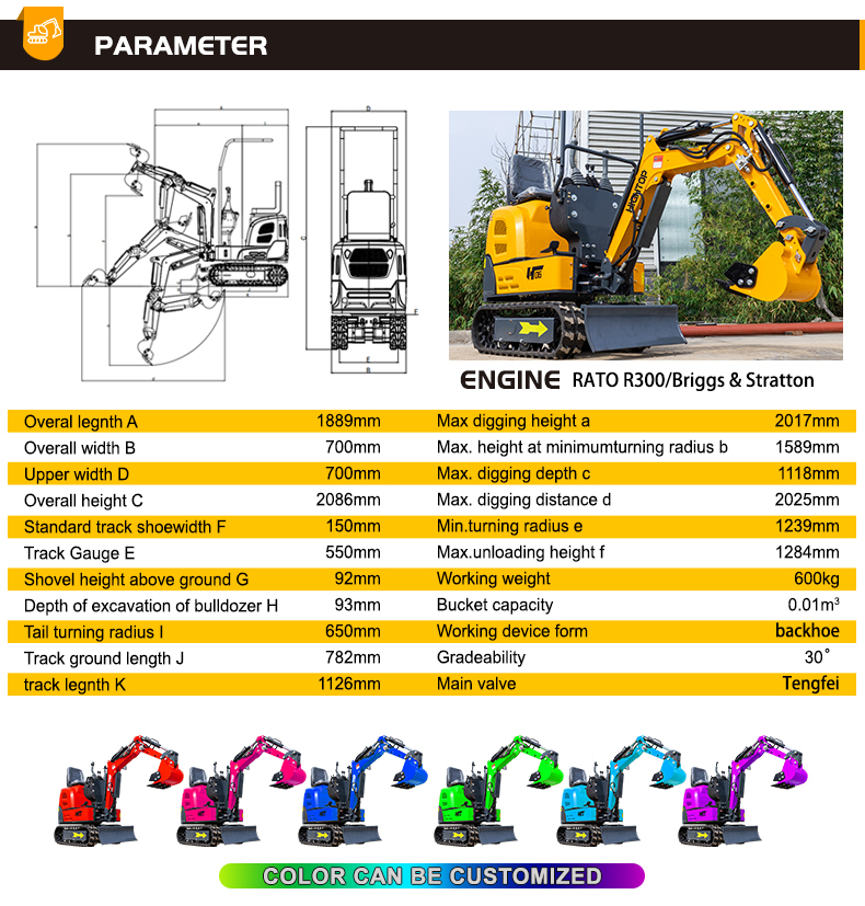  HT06 Mini Excavator