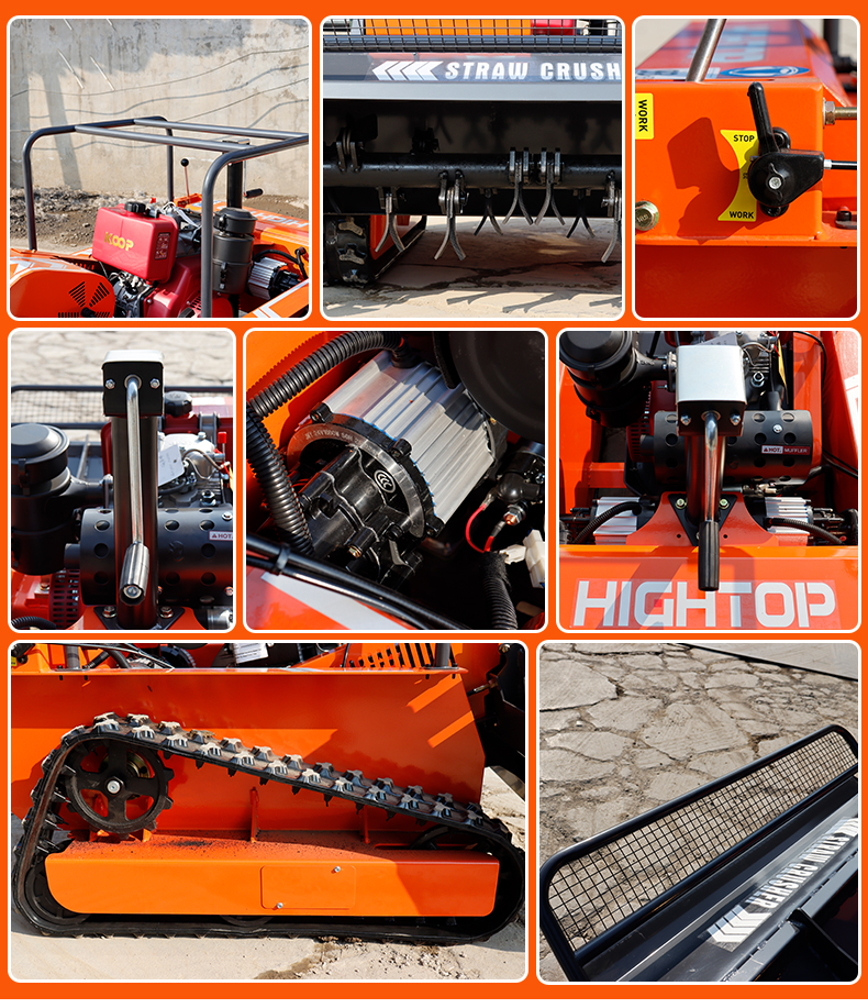  HTM1200 Intelligent Remote-Controlled Lawn Mower