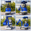HT12P Compact Mini Excavator, Efficient Digging Performance