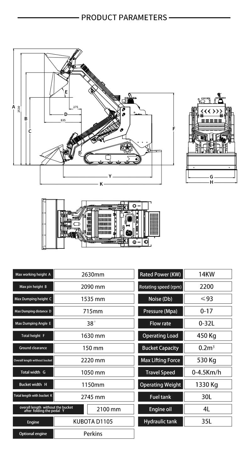 Skid Steer Loader HTS530