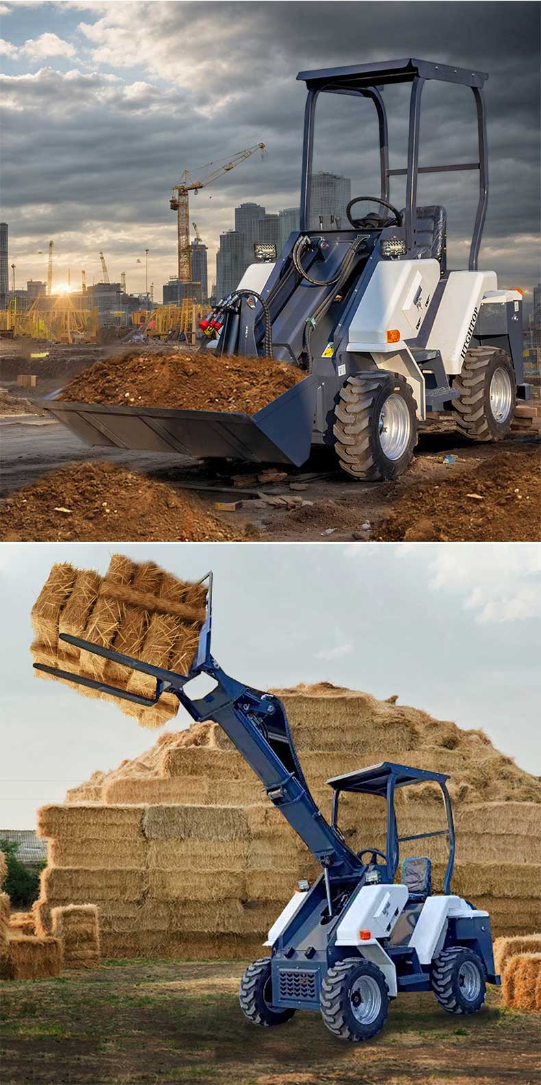 HT-L28 Telescopic Boom Mini Loader 