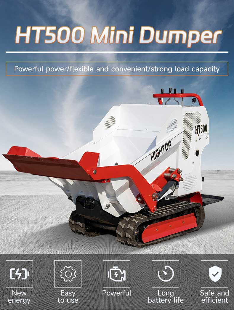 HT500 Mini Crawler Dumper