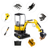 1T Crawler Mini Excavator