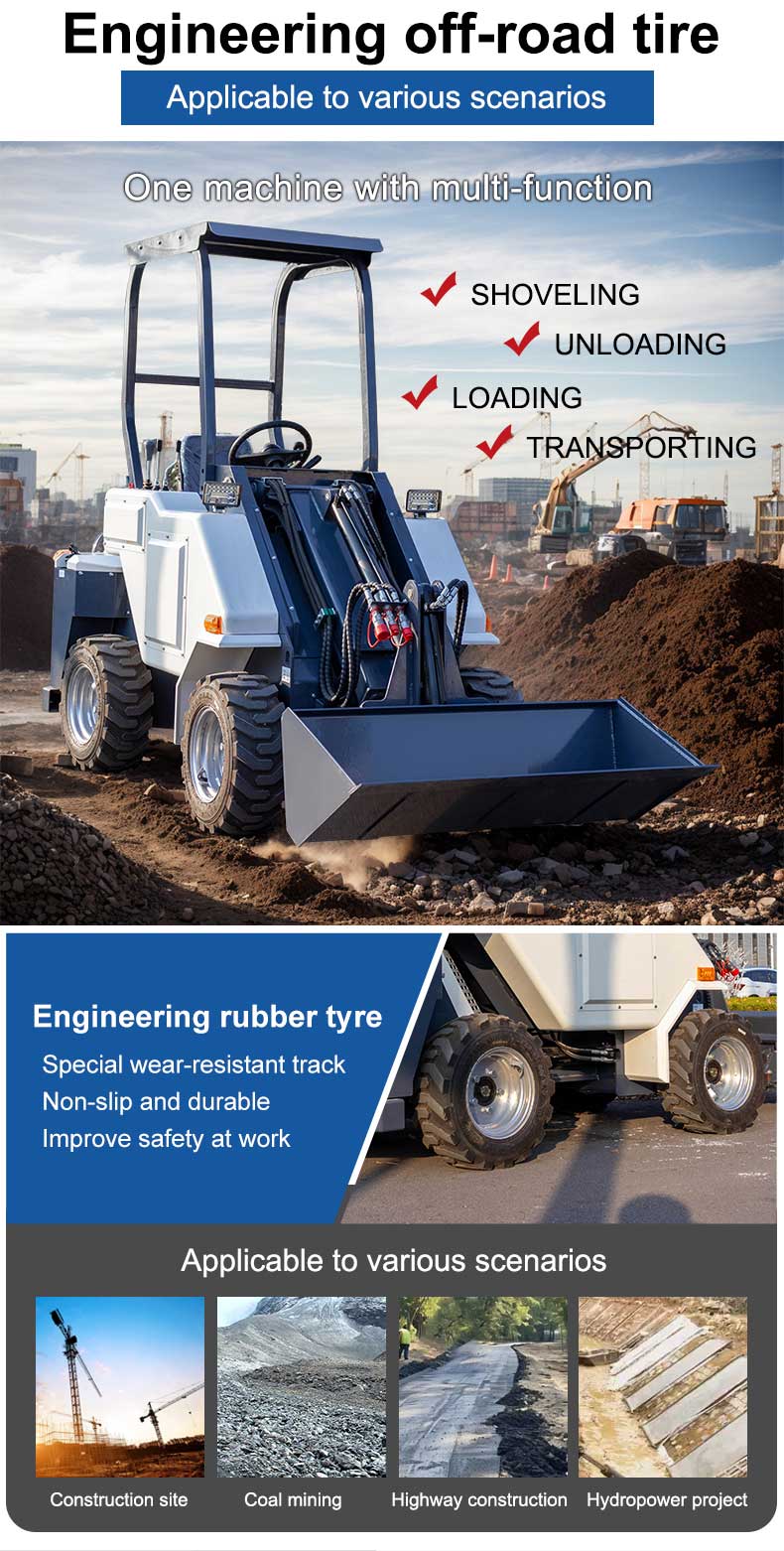 HT-L28 Telescopic Boom Mini Loader 