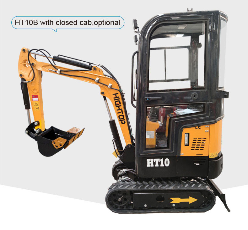 HT-10B 1T Mini Excavator 