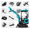 HT12 1200kg Mini Excavator