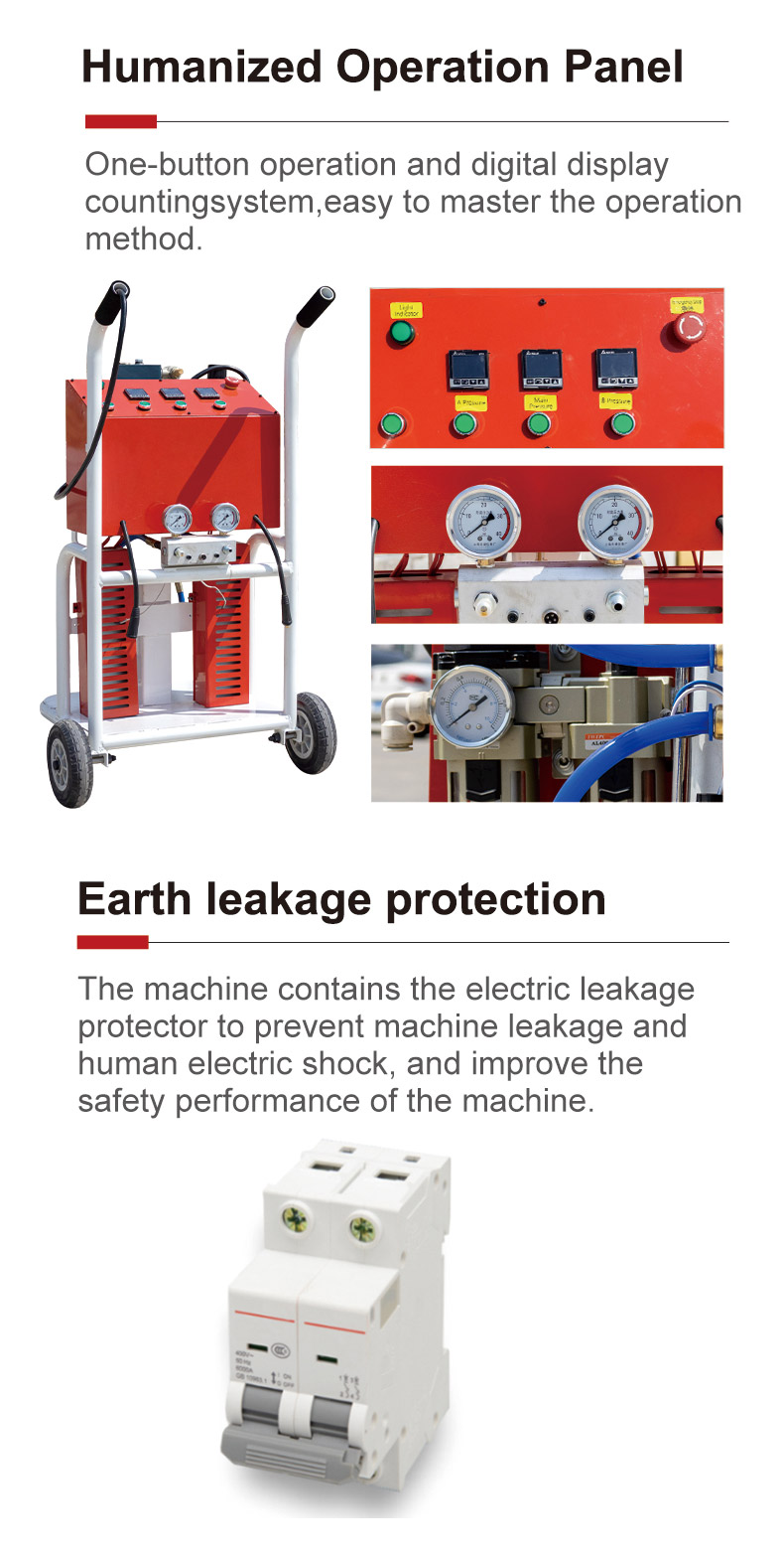 CNMC-E4 Pneumatic Polyurethane Spray Foam Machine