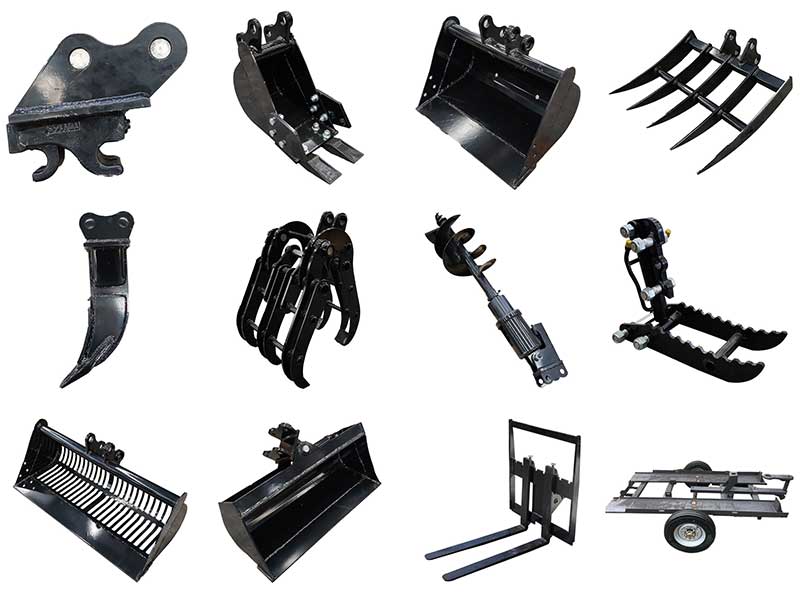 The Transformation of Compact Excavator Attachments: CNMC Machinery Turns 1 Machine into a Full Construction Crew!