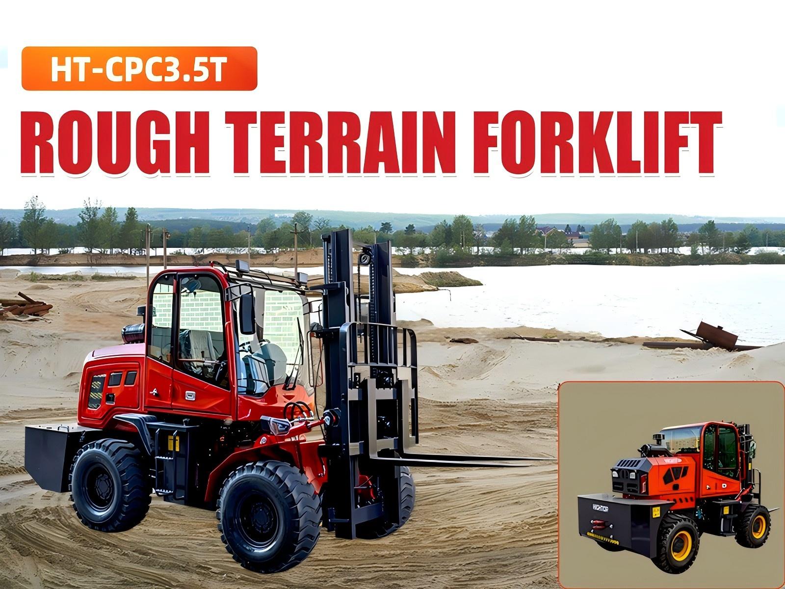 Off-Road Forklift HT-CPC3.5T Recommended