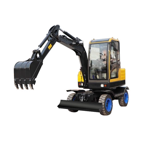 Advantages of Small Wheel Excavators for Urban Construction & Road Repair