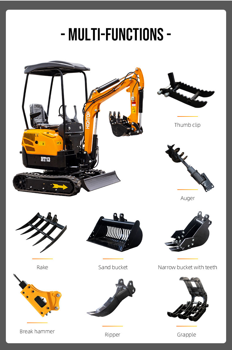 HT13 Mini Excavator