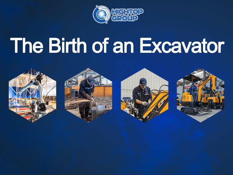 Excavator Production Sequence