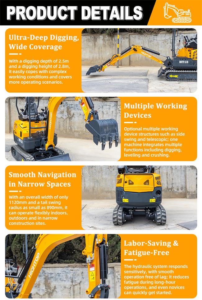  HT18L Mini Excavator