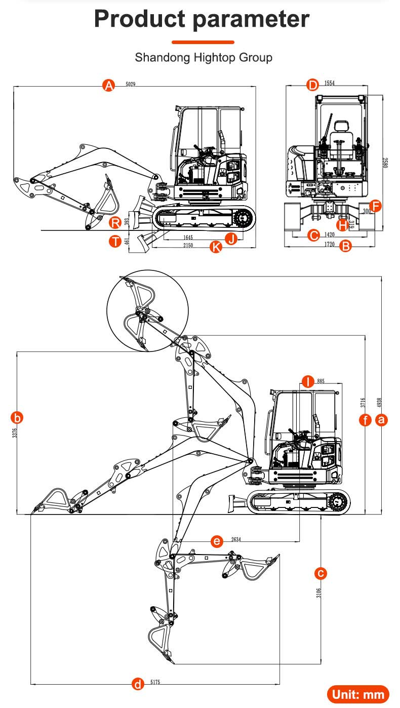  4.5T Small Excavator