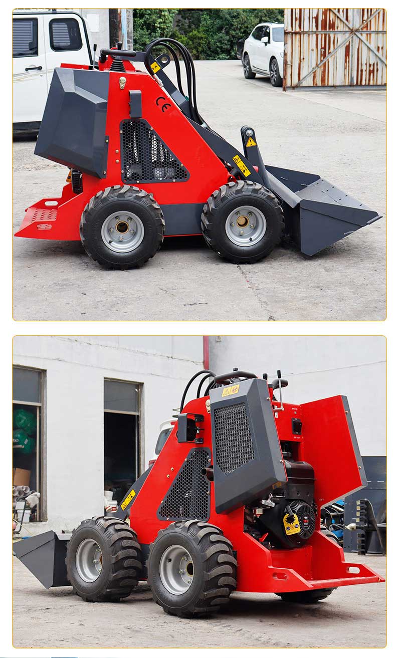 HT320W/C Mini skid Steer wheeled Loader