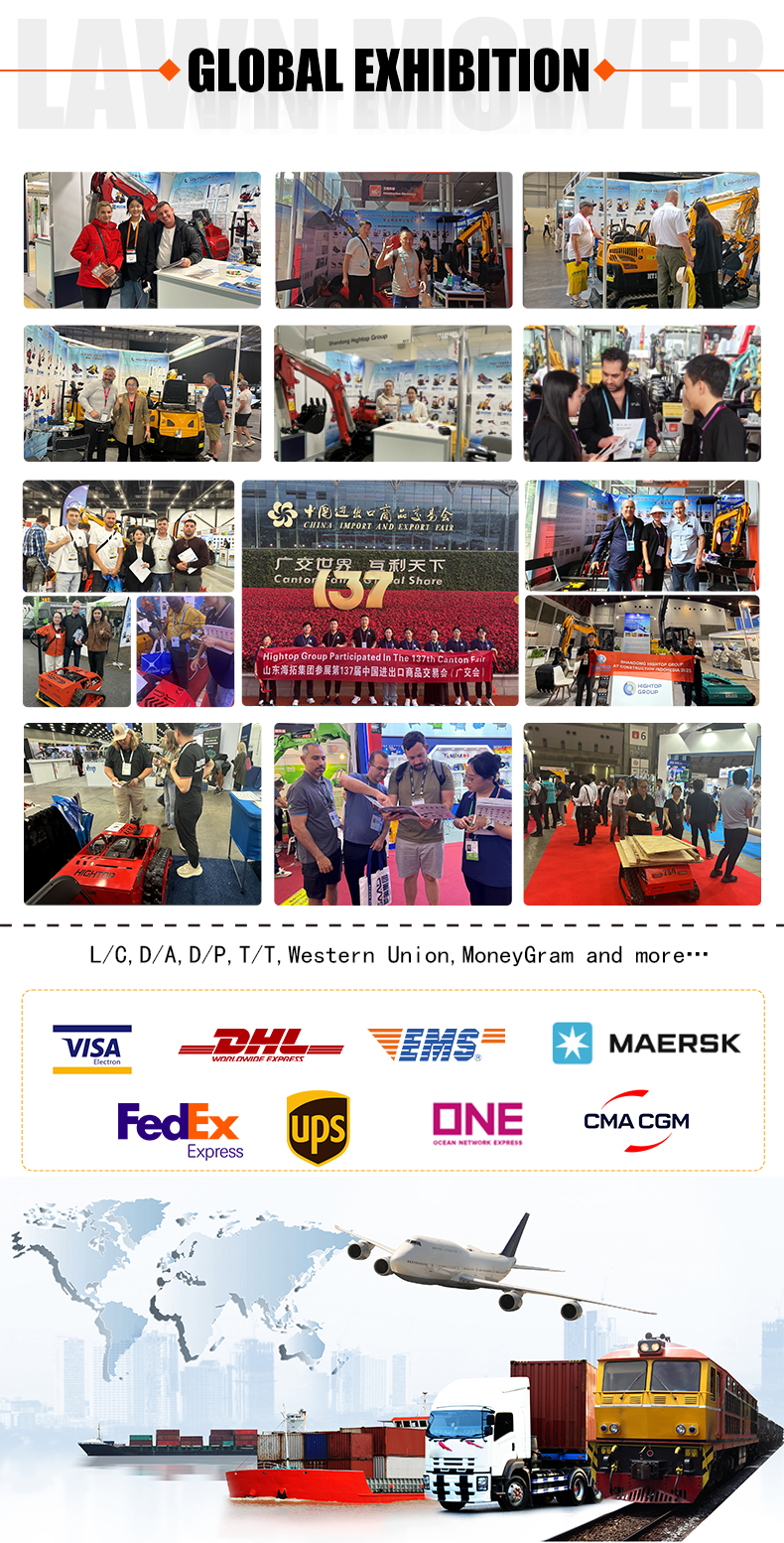  HTM1200 Intelligent Remote Controlled Lawn mower