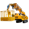 HTSC5.0 5 Ton Crawler Spider Crane