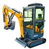 HT18 Mini Compact Crawler Excavator