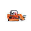 HTM-1000 Remote Control Crawler Lawn Mower