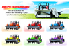 HTM-1200 Remote Control Crawler Lawn Mower | 1200mm Cutting Width, 40° Slope Mowing, Diesel Engine