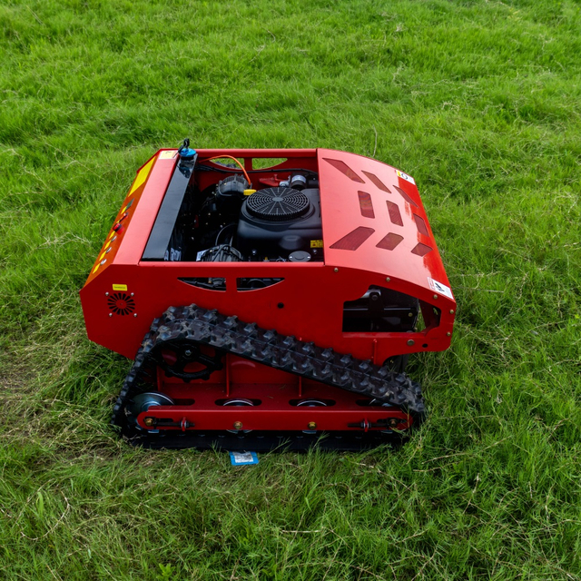 HTM800A HTM1000A Remote Control Crawler Lawn Mower