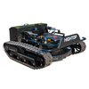 HTM‑800T Remote Control Crawler Lawn Mower Hybrid Slope Mowing Robot
