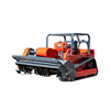 HTM-1200 Remote Control Crawler Lawn Mower | 1200mm Cutting Width, 40° Slope Mowing, Diesel Engine